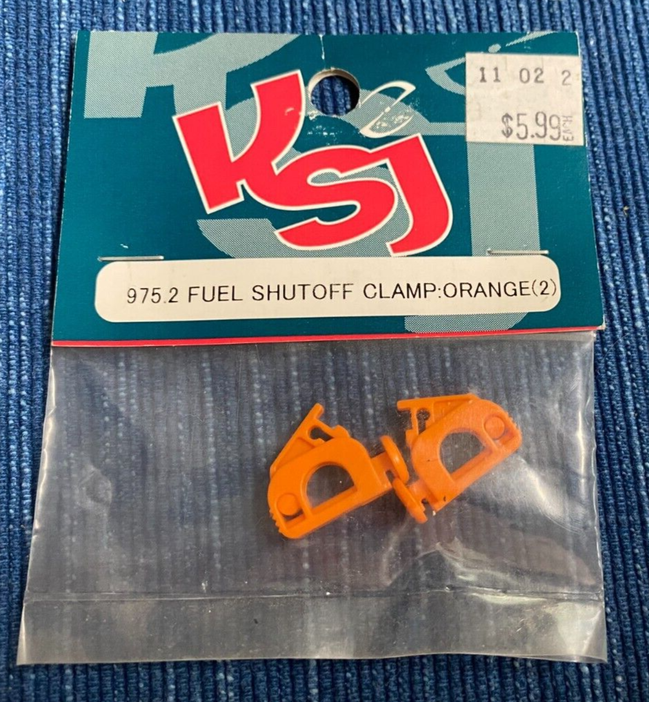 K&S Japan 975 Fuel Shutoff Clamp Orange x2 964A eBay