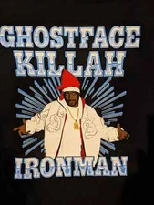 Ghostface Killah Ironman Shirt 2XL Wu Tang NY Hip Hop Rap Classic LA Apparel 