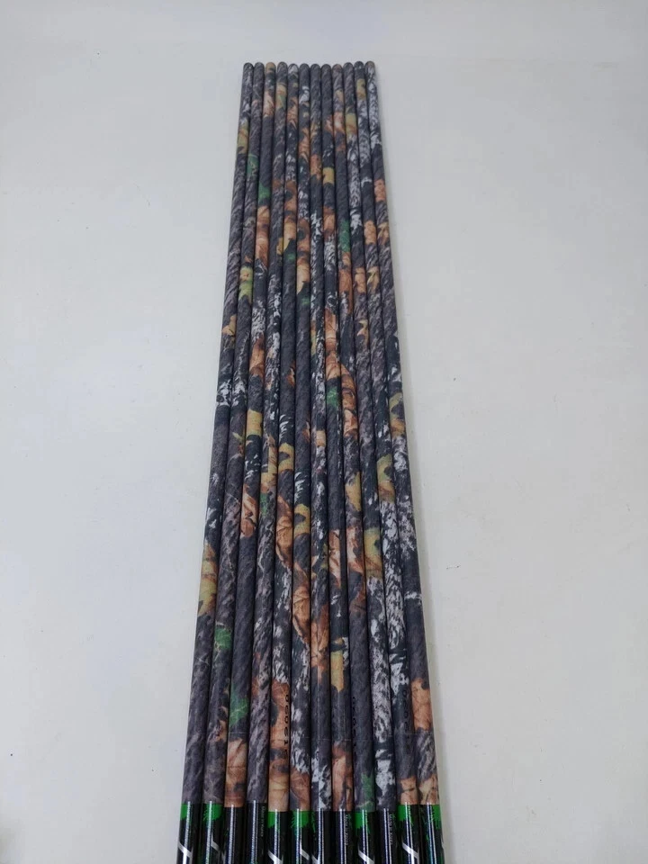 12pk Carbon Express Pile Driver Hunter 450 Uncut Shafts w/ Inserts: T1320 NEW - Image 4 of 4