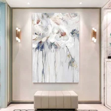 Home Aesthetics Decor Picture Wall Art Canvas Poster Modern Abstract Floral