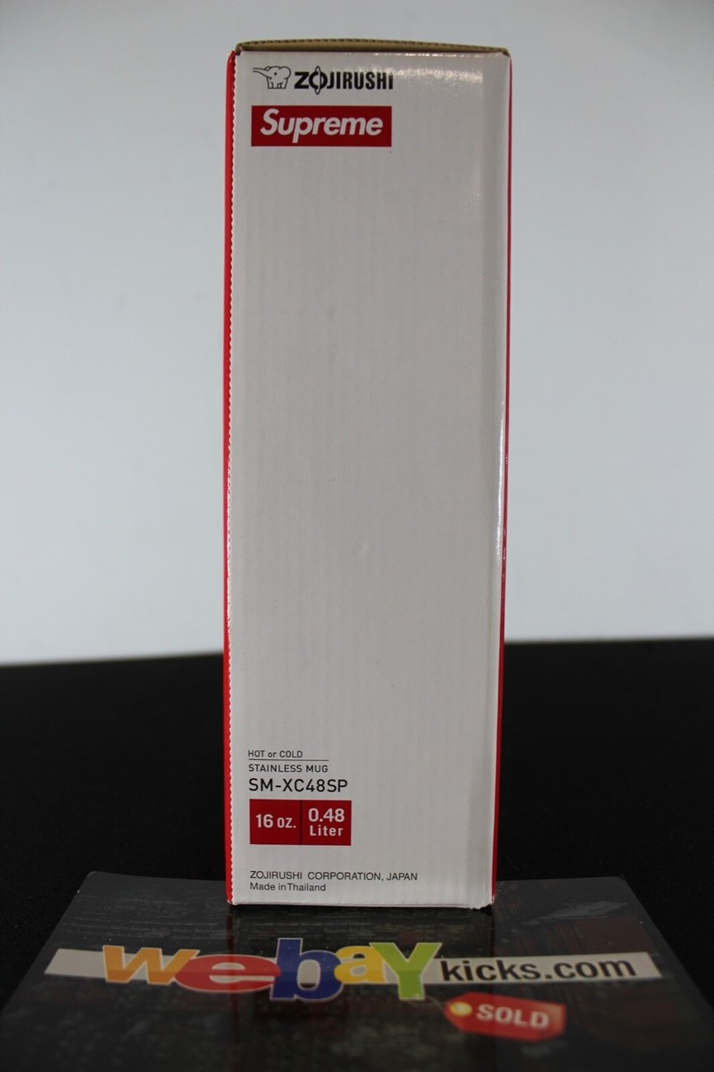 Supreme x Zojirushi Stainless Steel Mug Thermos SM-XC48SP-RA FW17