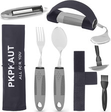 Weighted Parkinsons Utensils for Hand Tremors Weighted Silverware for Parkinson