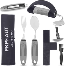 Weighted Parkinsons Utensils for Hand Tremors Weighted Silverware for Parkinson