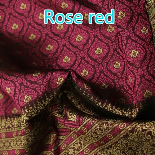 Ethnic Jacquard Cloth Brocade Fabric Craft for Costume Skirt Furniture Decor DIY - Picture 3 of 14