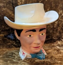 ROY ROGERS KING OF THE COWBOYS CUP F F MOLD AND DIE WORKS MADE IN USA- 4" ht