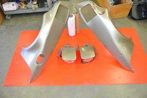 Porsche 930 911 Turbo Slant Nose Front Fenders Headlights Rx7 Conversion Ebay