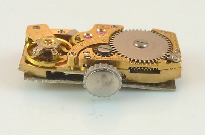 Mouvement De Montre Mécanique Vintage Bulova 3AK - Pour Pièces Ou Réparation - Balancier Fonctionnel