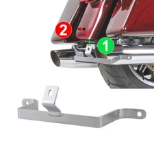 Saddle bag Bracket Mount to Fender Support Fit for Harley Touring Ultra Classic