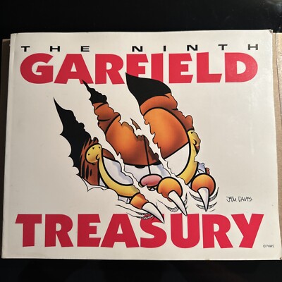The Ninth (9th) GARFIELD Treasury by Jim Davis (Paperback, 1997)