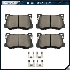 Front Ceramic Disc Brake Pads For 2017 2018 Genesis G80 15-16 Hyundai Genesis