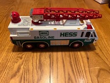 1996 Hess Toy Truck - Toy Emergency Truck Lights Siren Ladder
