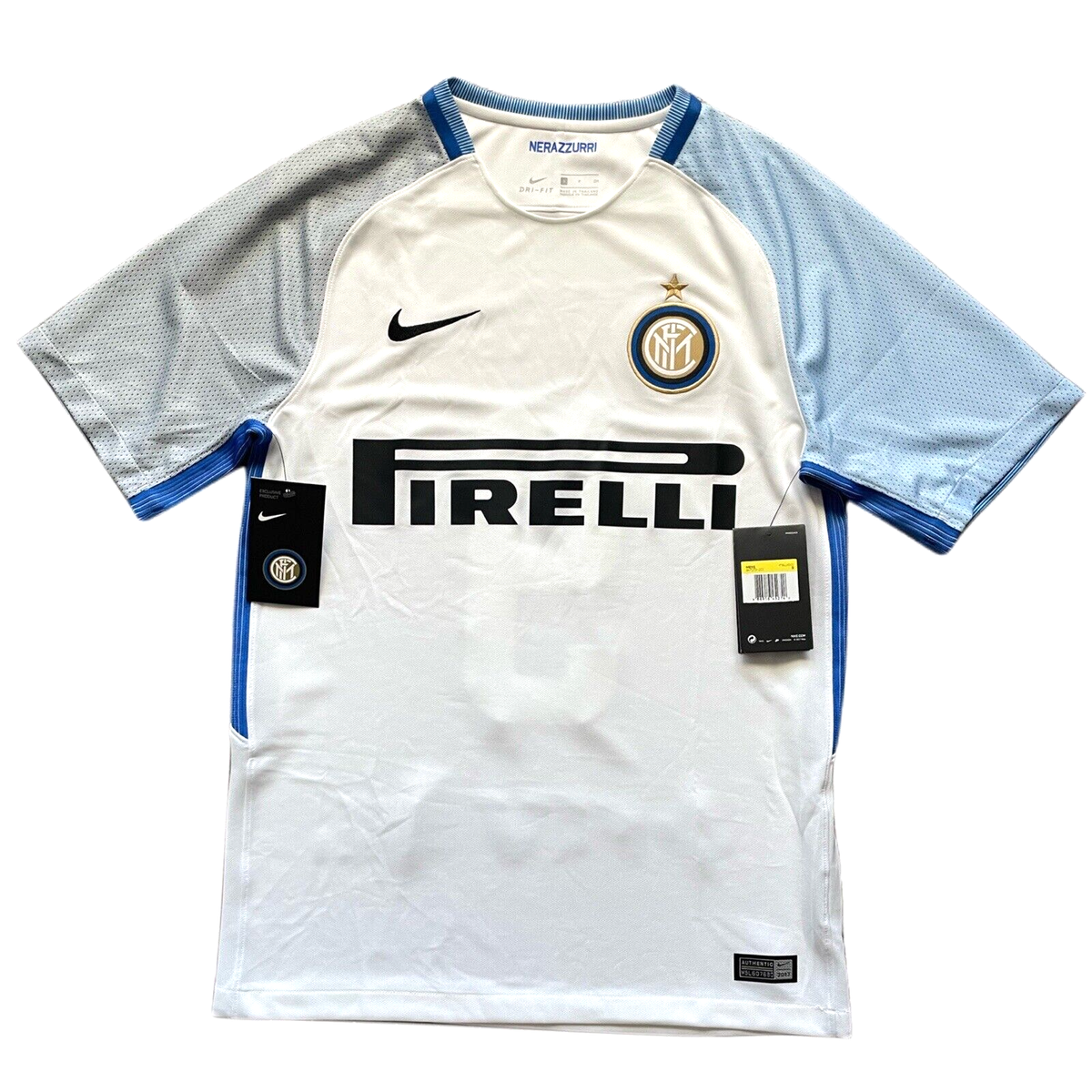 2017/18 Inter Milan Away Jersey #9 Icardi Small NIKE Soccer