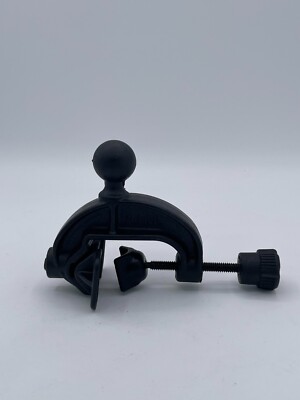 RAM Mount Composite Yoke Clamp Base 1'' Rubber Ball Removable Non-Slip - Black