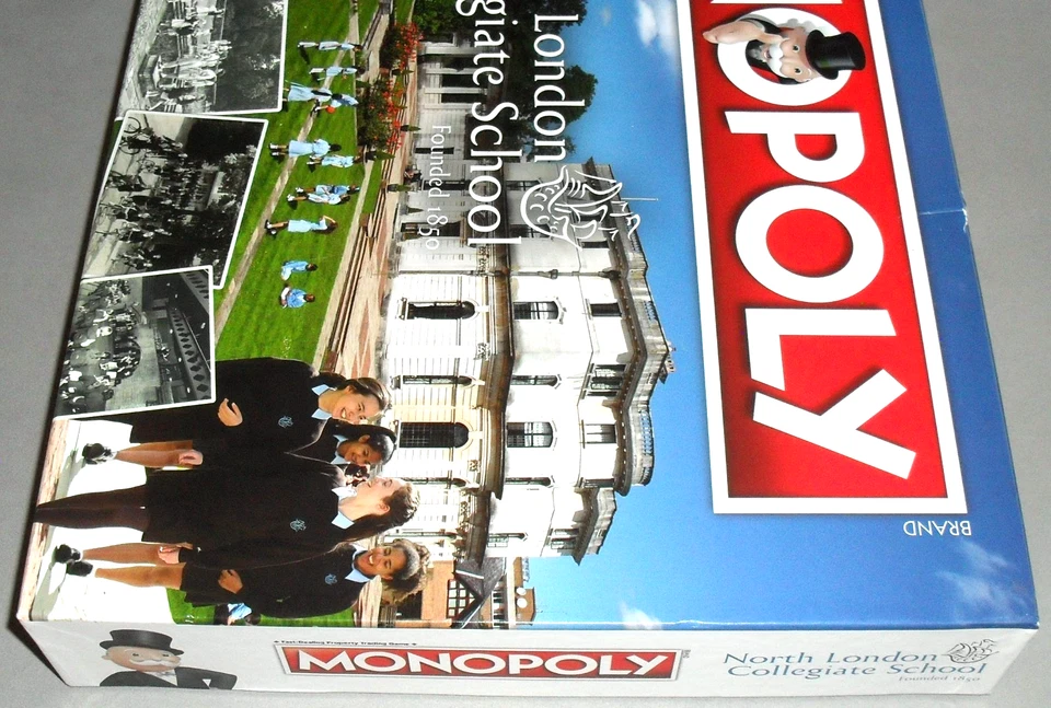 Monopoly Board Game North London Collegiate School Hasbro 2017 COMPLETE - Image 4 of 4