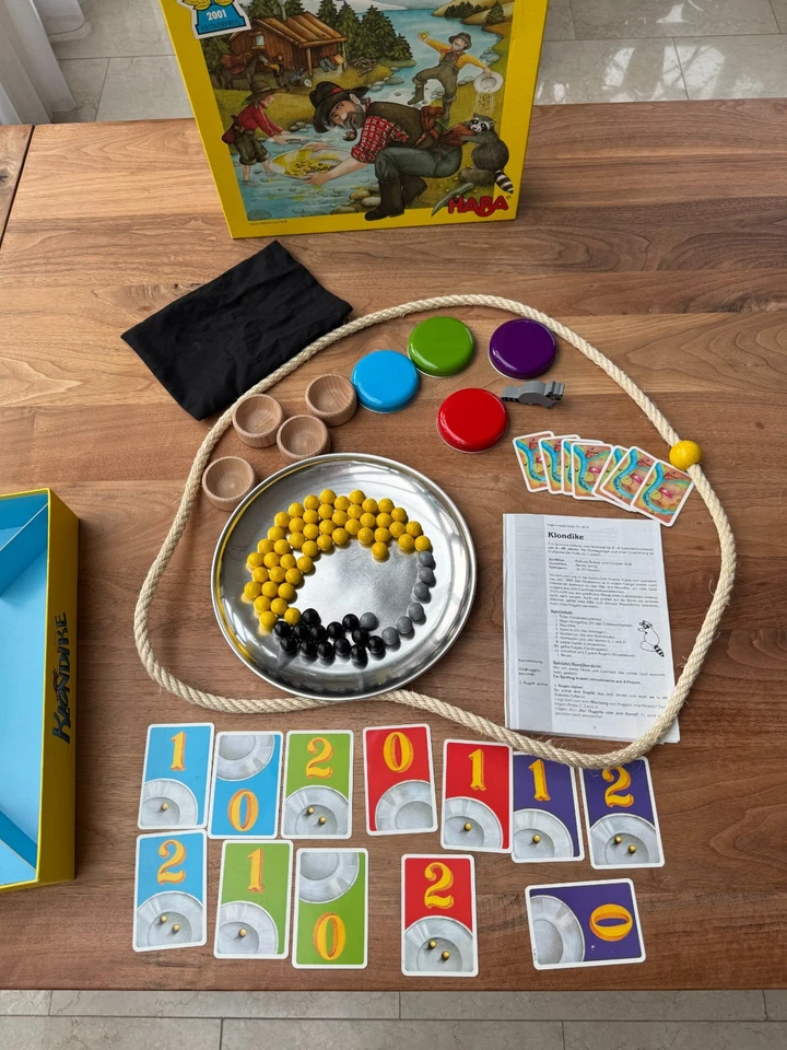 KLONDIKE von HABA - Kinderspiel des Jahres 2001 - Bild 2 von 4