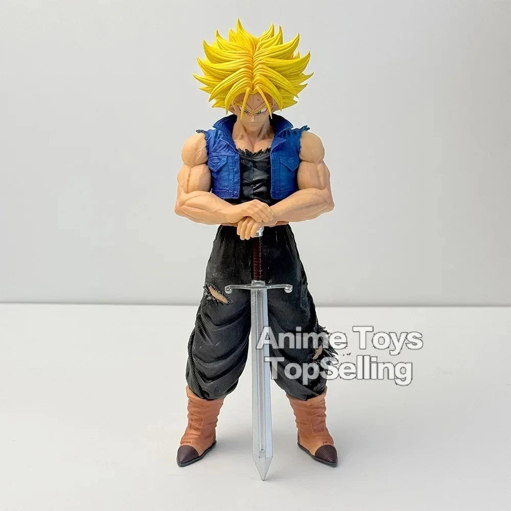 25cm Anime Dragon Ball Z Trunks Figure Future Trunks Action