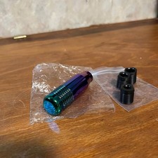 Shift Knob Burnt Titanium Colored - Multiple Threads - Universal Fitment - New