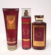 Bath & Body Works - Dark Velvet Oud - Shower Gel, Fragrance Mist & Body Cream