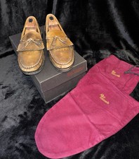 Allen Edmonds Valentino Tassel Loafers 12D Brown Leather Kiltie Dress Shoes USA