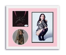 Blackpink Jisoo Autographed Signed 11x14 Custom Framed CD Photo Born Pink ACOA