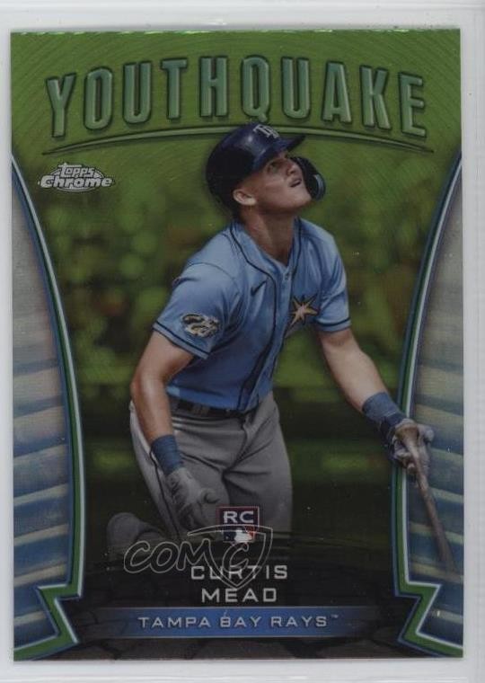2024 Topps Chrome Youthquake Curtis Mead #YQ-6 Rookie RC