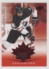 2021 Upper Deck Team Canada Juniors Exclusives 240/250 Chase Stillman #22 z6b