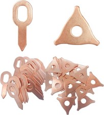 100PCS Dent Pulling Rings, Puller Rings Triangle OT Dent... 