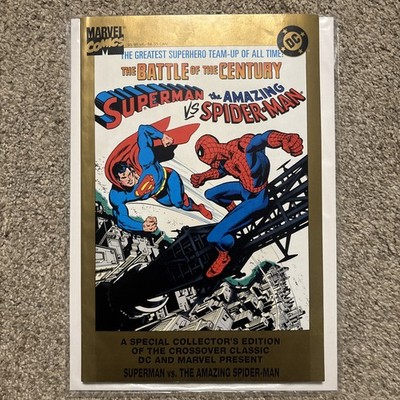 Superman vs. the Amazing Spider-Man #1 1st Crossover Marvel & DC Reprint 1995