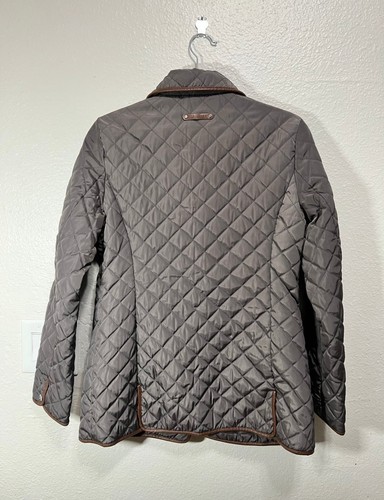 Lauren Ralph Lauren Stepp Puffer Jacke Damen S Mantel Oliv Braun - Bild 2 von 14