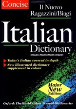 Oxford Concise Italian Dictionary Hardcover