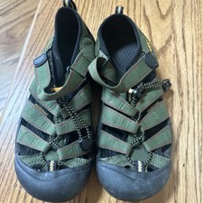 Keen Newport H2 Kids Sandals Unisex Size 5 Waterproof Sport Green Washable