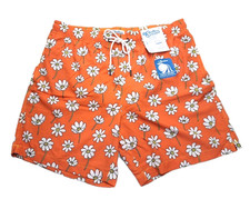 NWT Men's UPF Swimwear Trunks Board Size M Pockets Breathable Stretch Above Knee