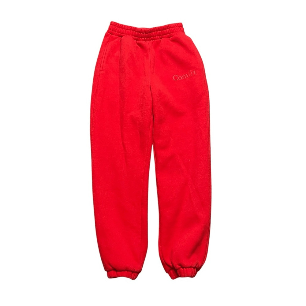 COMFRT Signature Sweatpants Red Size Small