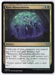 Root Manipulation 222 Uncommon Strixhaven: School of Mages