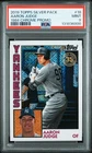 PSA 9 mint 2019 TOPPS SILVER PACK 1984 CHROME PROMO #18 AARON JUDGE - all rise