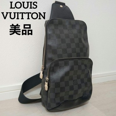 Louis Vuitton Damier Graphite Avenue Sling Bag Body bag Auth LV N41719