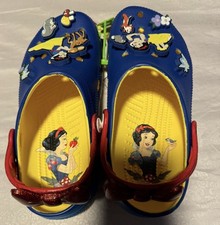 CROCS X DISNEY Snow White Classic Clog Womens 7 Princess New - Sold Out