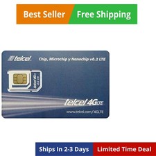 Mexico Prepaid SIM Card with 3.5 GB of Data and Unlimited Calls and Whatsapp