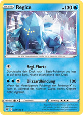 Regice / Pokémon Karte / Deutsch / Astralglanz / Nonholo