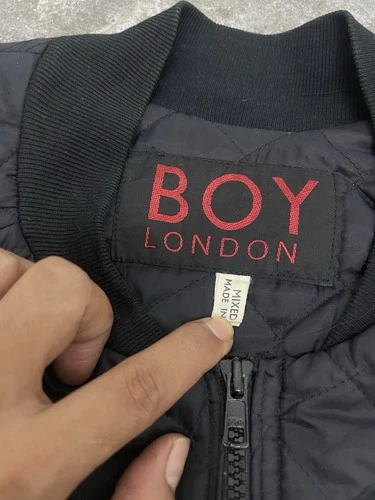 Vintage 80’s Boy London Jacket Made In England Size XL image 5