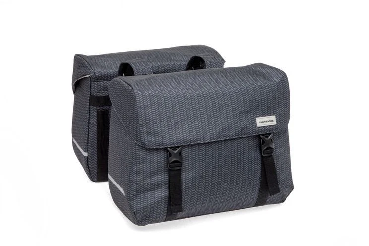 Sac Double New Looxs – Imperméable, Réfléchissant, Avec Fermeture à Clic Et Rangement Pour Classeurs
