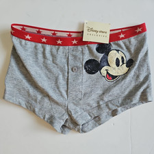 Disney Store Mickey Mouse Women's Knickers Boy Short Boxer NEW BNWT