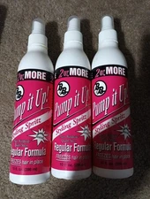3x BB Pump It Up Styling Spritz Bronner Brothers Regular Hair Spritz- 10oz