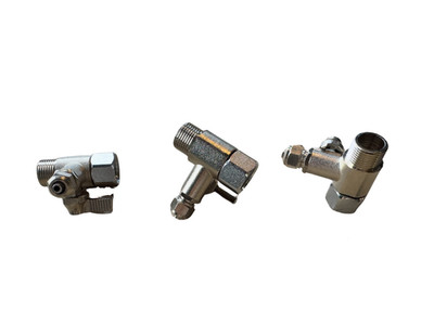 Wasseranschluss Adapter Kühlschrank 3/8'' Osmoseanlage Absperrhahn 1/4'' Schlauch