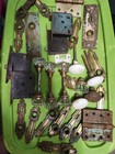 Vintage Door Knobs Porcelain Glass Antique Door Hardware Miscellaneous Parts Old — photo 1
