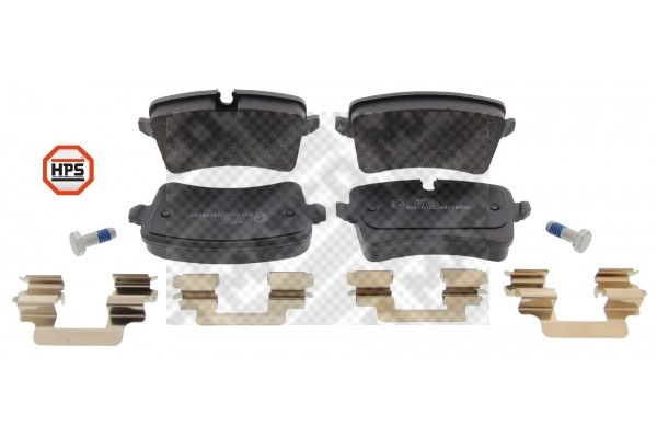 Bremsbelagsatz Hinten FüR Audi A8 D4 4H2 4H8 S8 D4 4H2 4H8 A8L D4 4H2 4H8-image