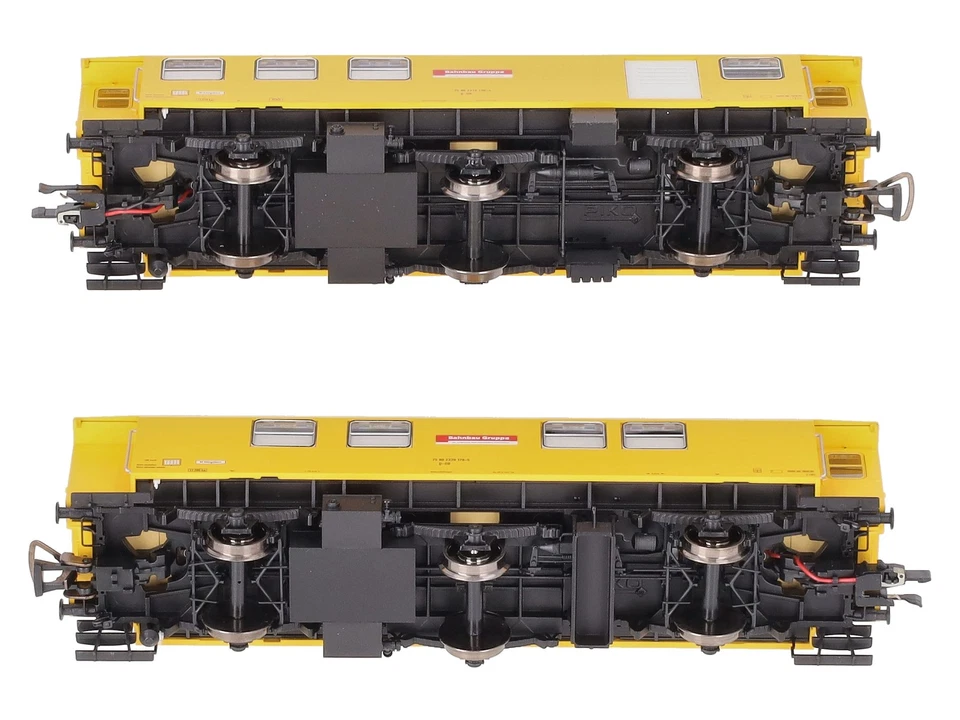 Piko 55918 HO Scale DB AG 2-Car Workshop Trolleys w/Sound LN/Box - Image 4 of 4