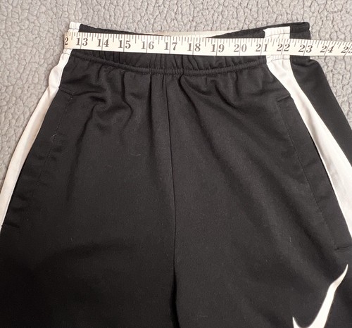 Nike Dri-fit Jogging Pants Black And White Boys Size Large - Picture 5 of 8