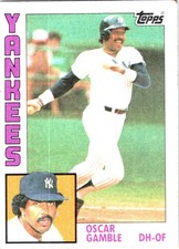 1984 Topps #512 Oscar Gamble