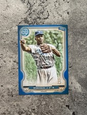 2020 Topps Gypsy Queen Jackie Robinson #320 Blue 89/150 Dodgers Color Match HOF